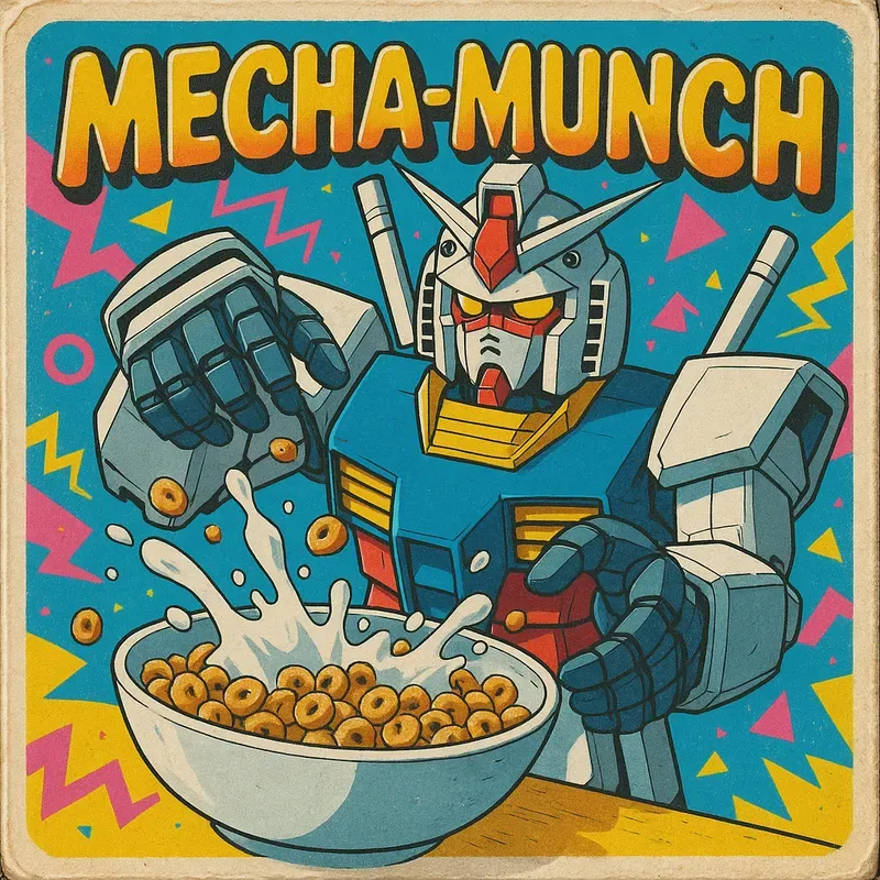 Anime Cereal Boxes