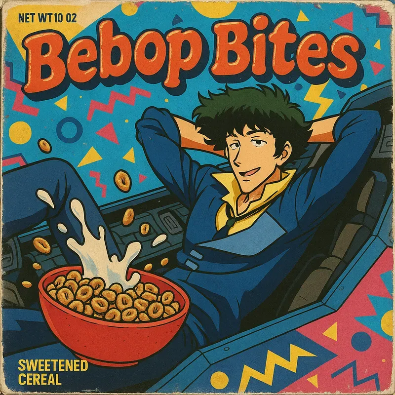 Anime Cereal Boxes