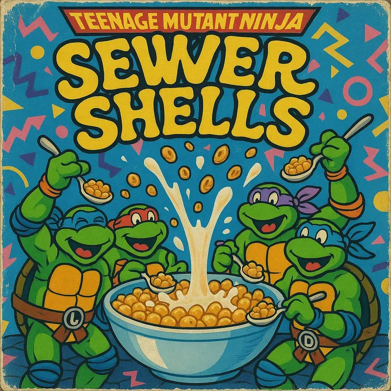 Anime Cereal Boxes