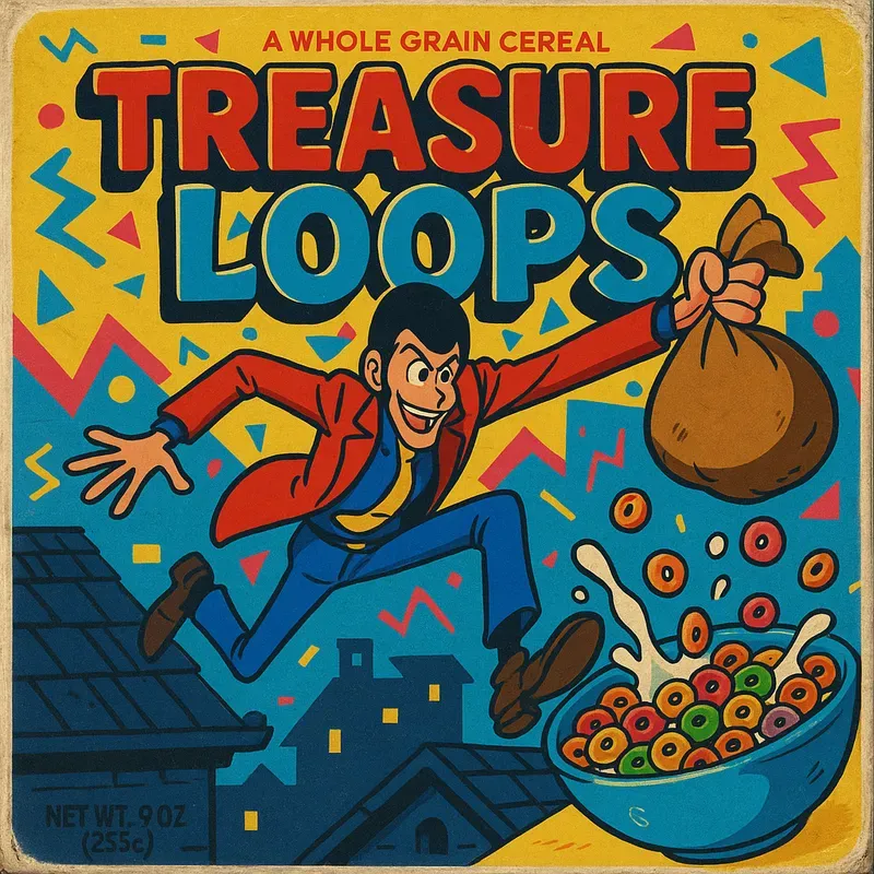 Anime Cereal Boxes