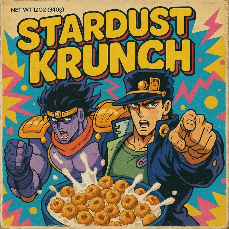 Anime Cereal Boxes