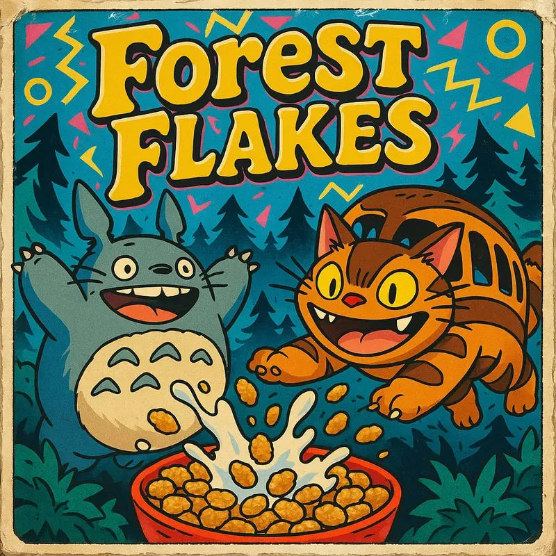 Anime Cereal Boxes