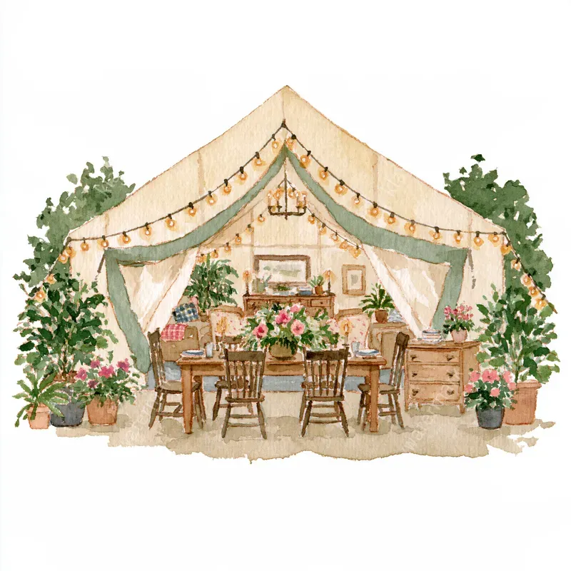 Safari Expedition Watercolor Clipart