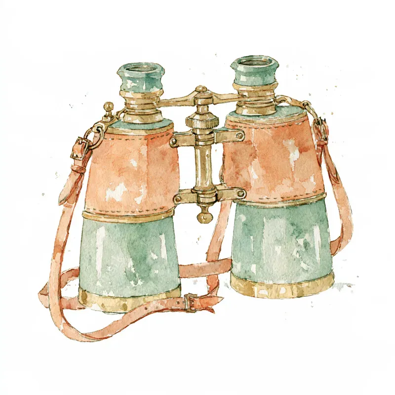 Safari Expedition Watercolor Clipart