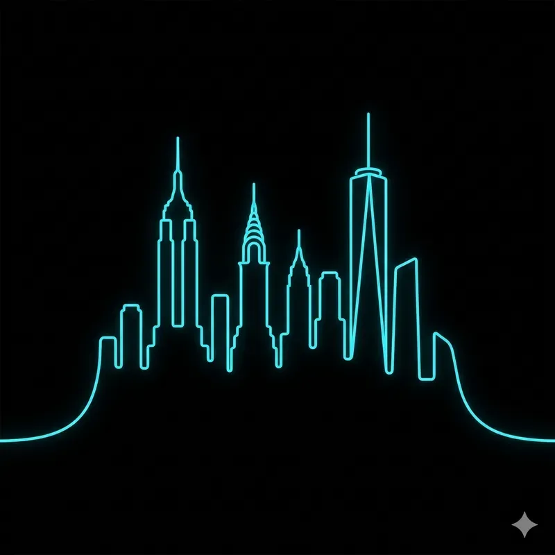 Minimalist City Skyline Vectors