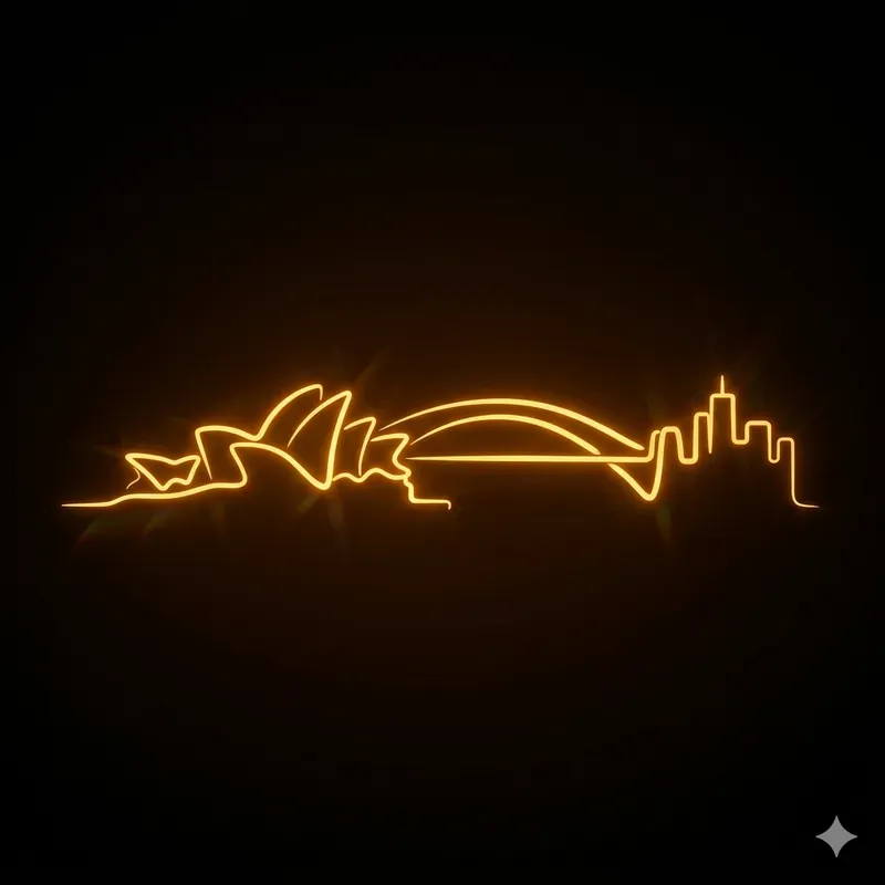 Minimalist City Skyline Vectors
