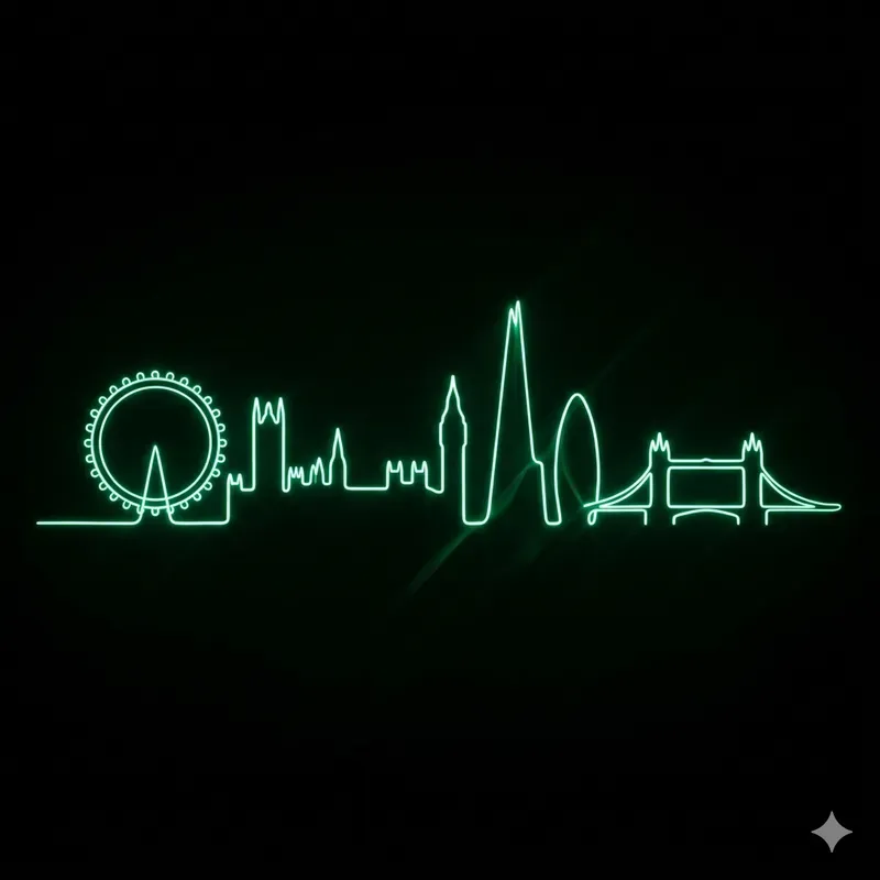 Minimalist City Skyline Vectors