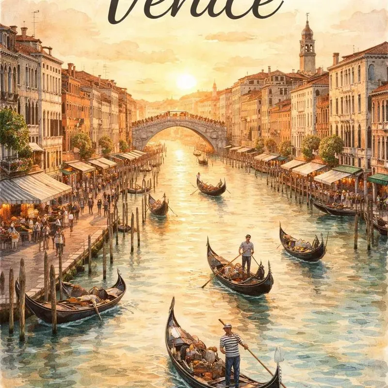Watercolor Cities