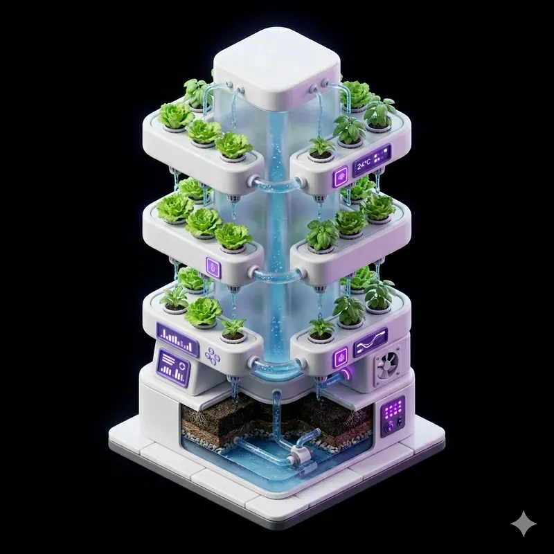 Smart Tech UI UX Isometric 3D Assets