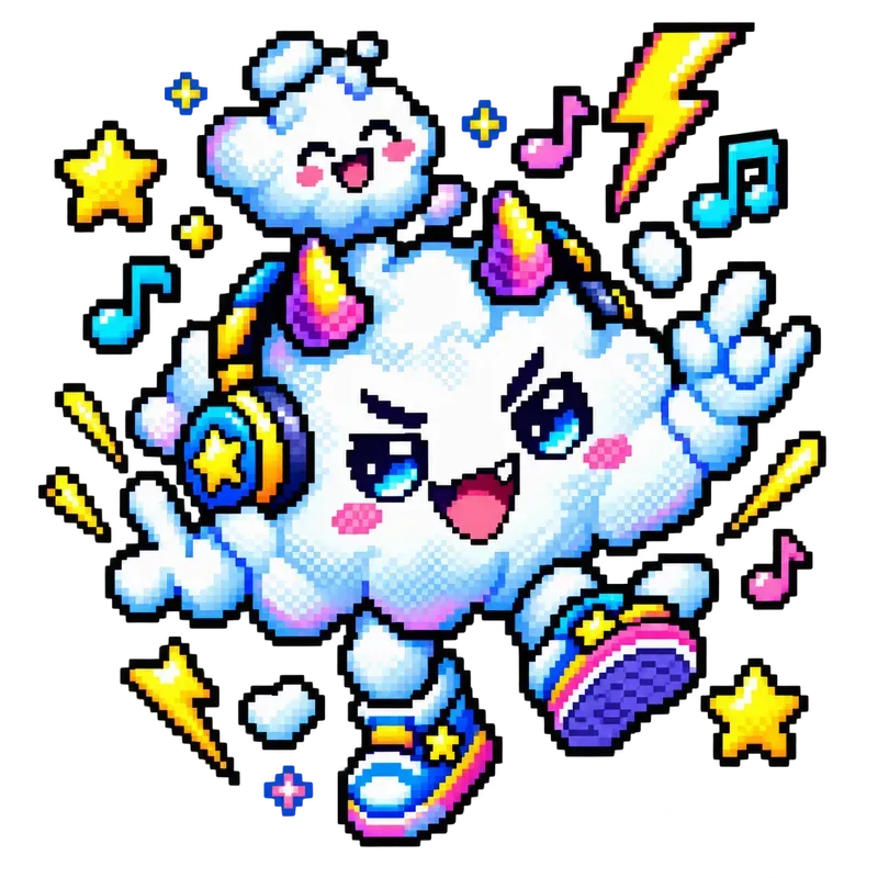 Vibrant Retro Pixel Pet Game Assets