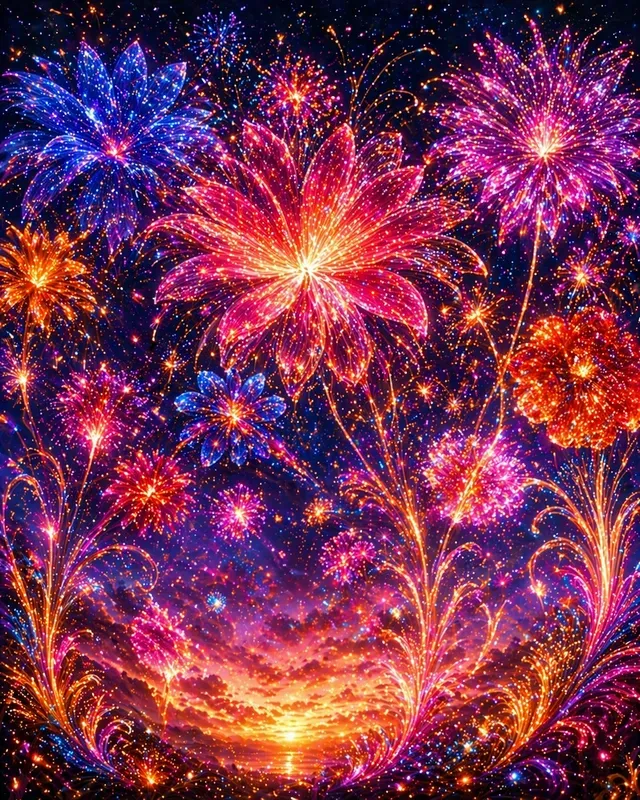 Worlds That Bloom In Light