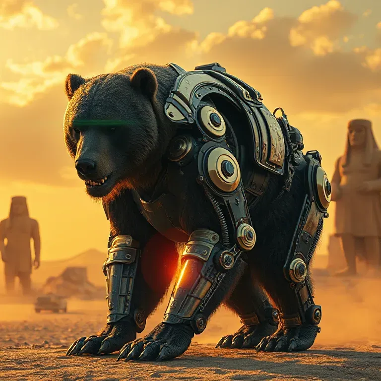 Gilded Bioorganic Mechs
