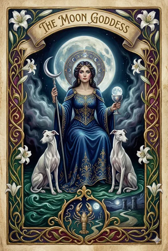 Divine Feminine Tarot Card Pod Art