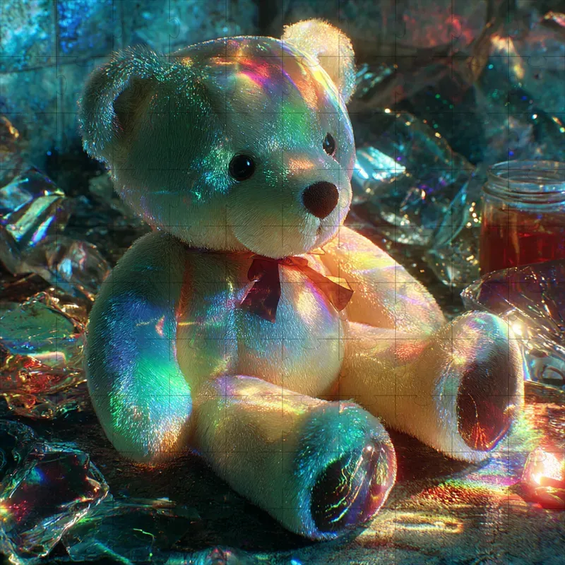 Renders Hyperreal Surreal Neon Glows