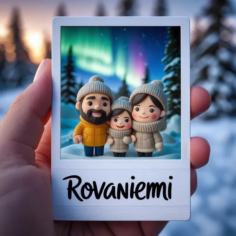 3D Chibi Couple Instax Photo Generator