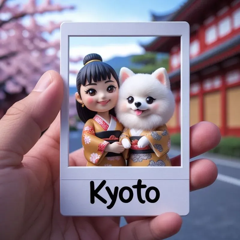 3D Chibi Couple Instax Photo Generator