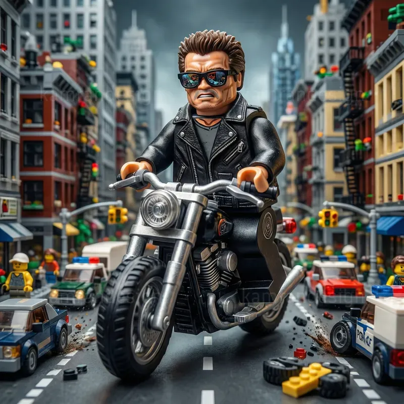 Famous Stars As Lego Minifigures