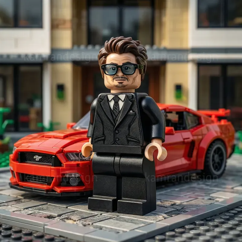Famous Stars As Lego Minifigures