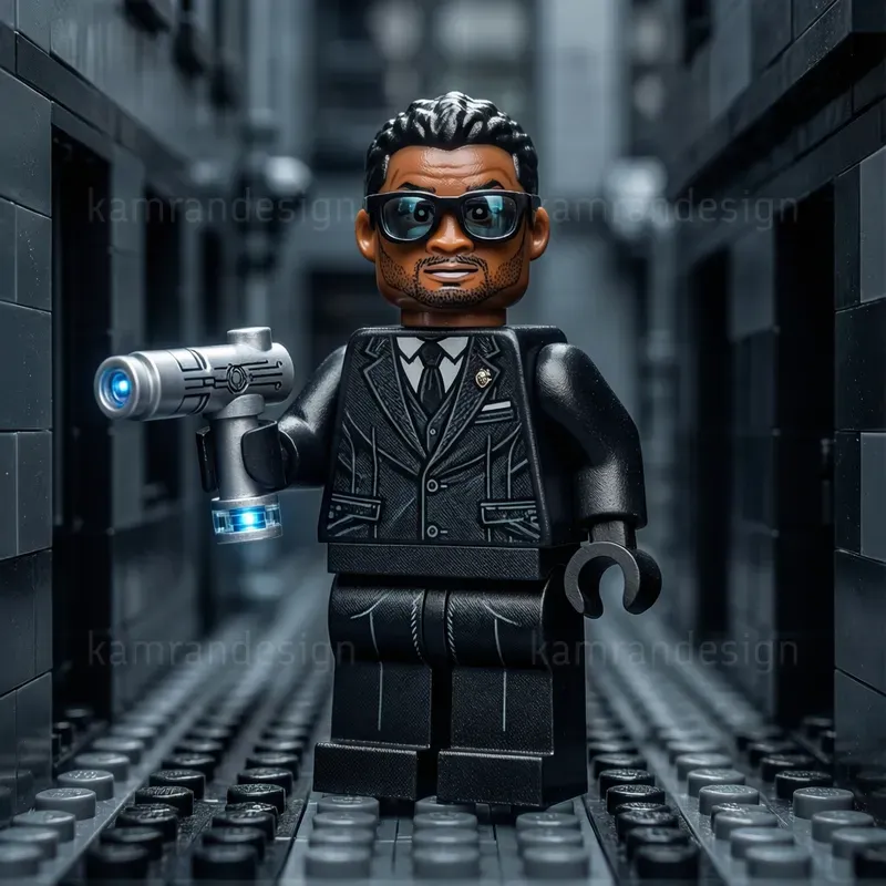 Famous Stars As Lego Minifigures