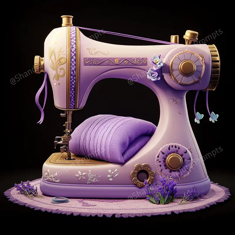 Pixar Style Lavender Mothers Day Cliparts