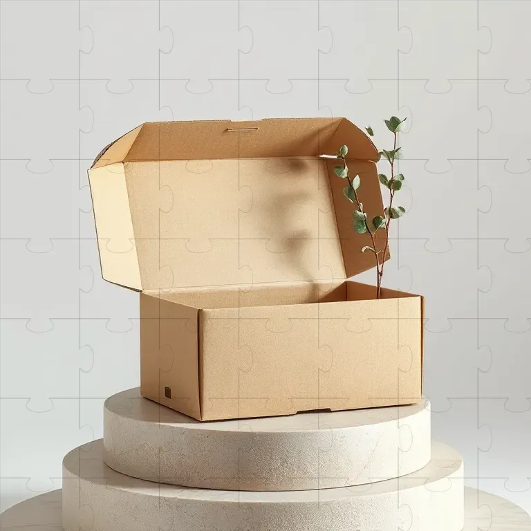 Packaging Mockup Eco Mailer Boxes
