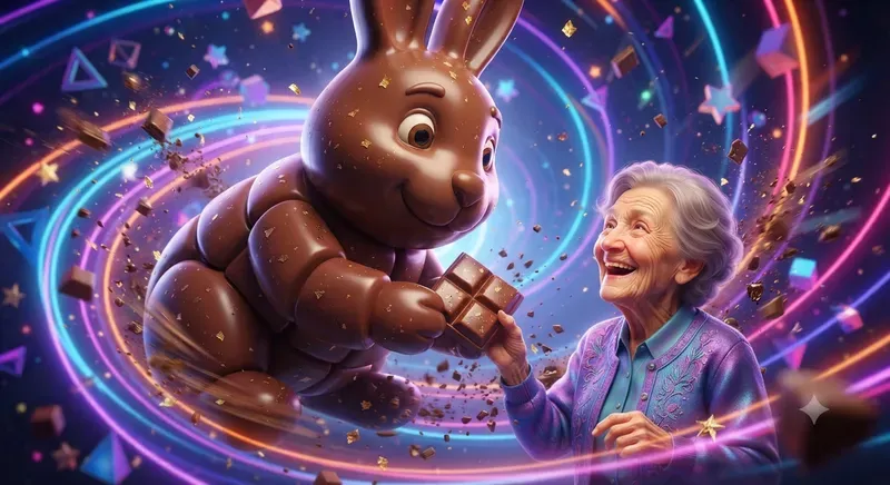 Modern 3D Chocolate Advertisements