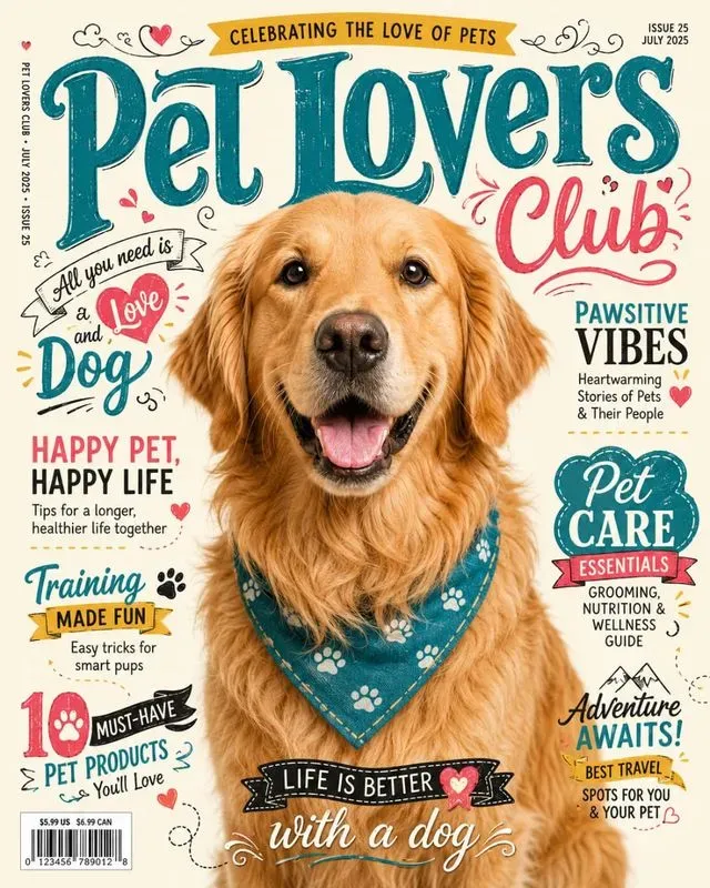 Handdrawn Editorial Magazine Covers