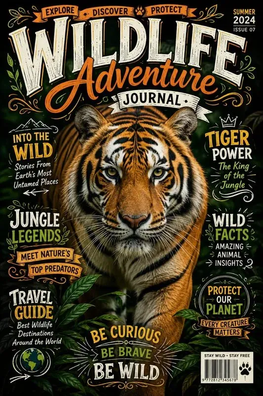 Handdrawn Editorial Magazine Covers