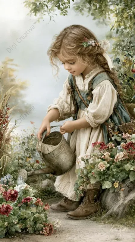 Vintage Countryside Children Portraits