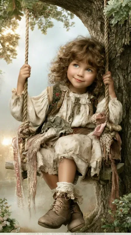 Vintage Countryside Children Portraits