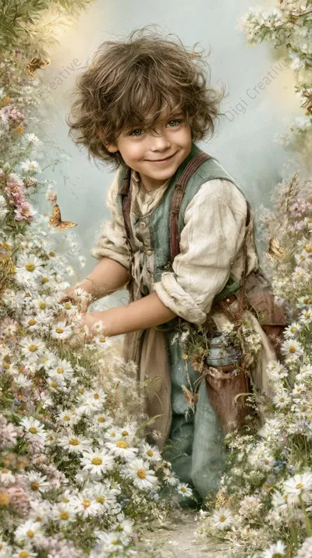 Vintage Countryside Children Portraits