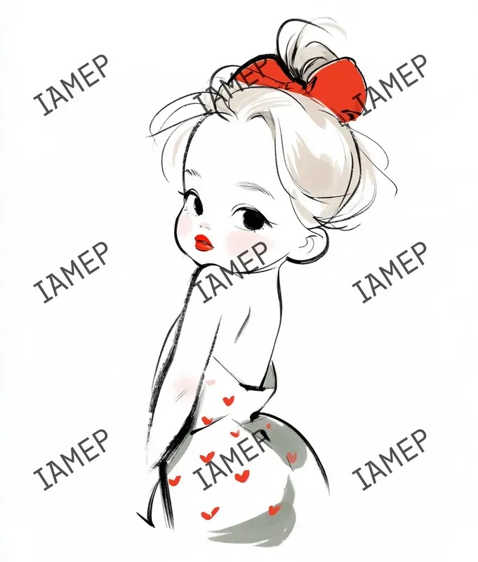 Minimalist Japanese Fashion Art