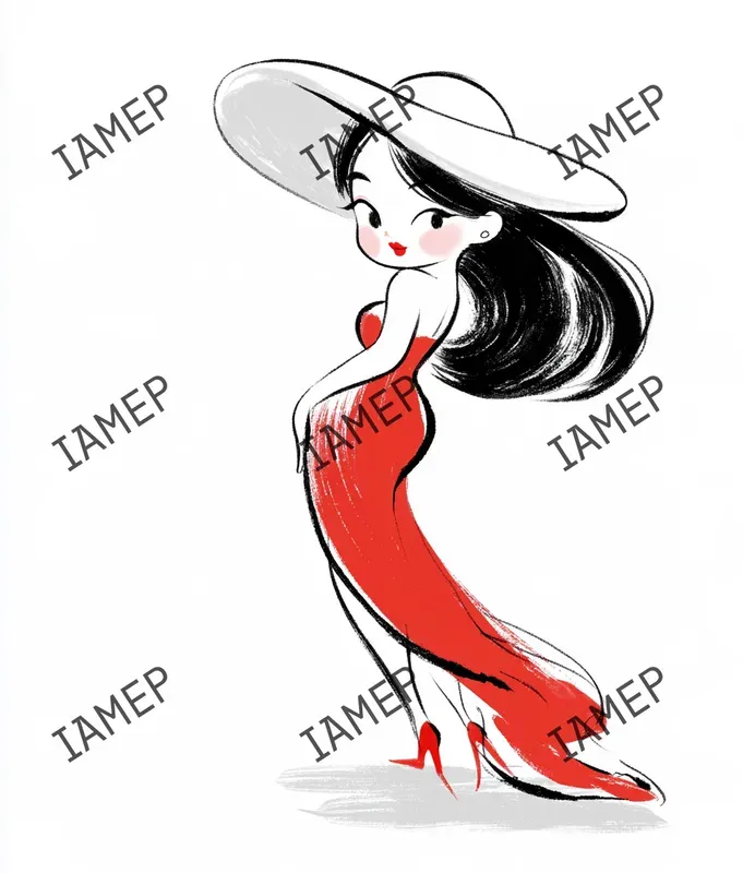 Minimalist Japanese Fashion Art