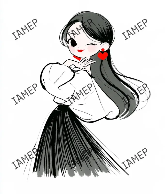 Minimalist Japanese Fashion Art