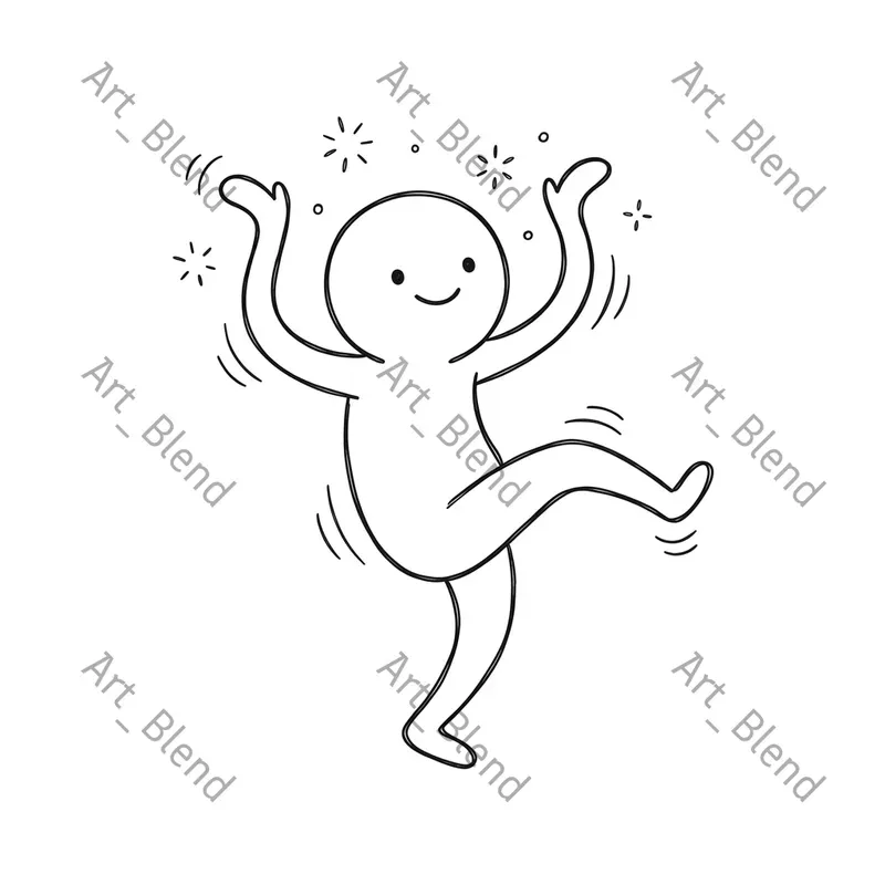Viral Minimal Doodle Memes