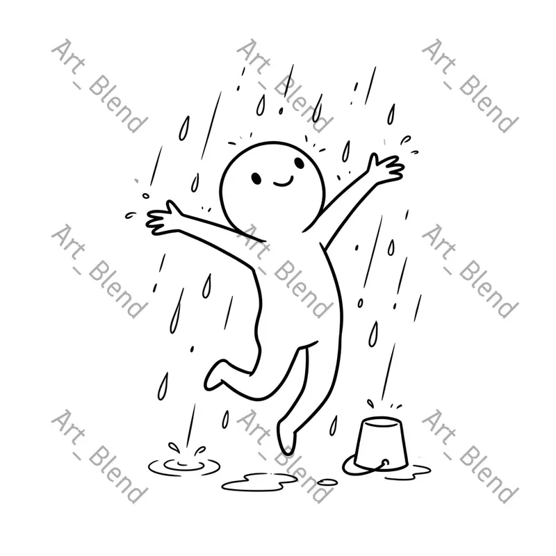 Viral Minimal Doodle Memes