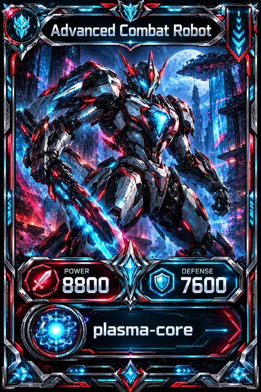 Anime Collectible Card Designs