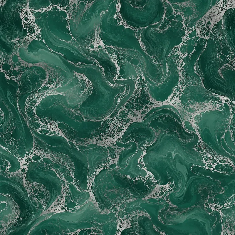 Marbled Papers With Delicate Lace