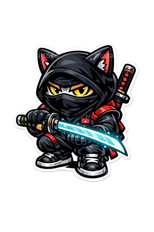 Neon Rebel Sticker Vaults