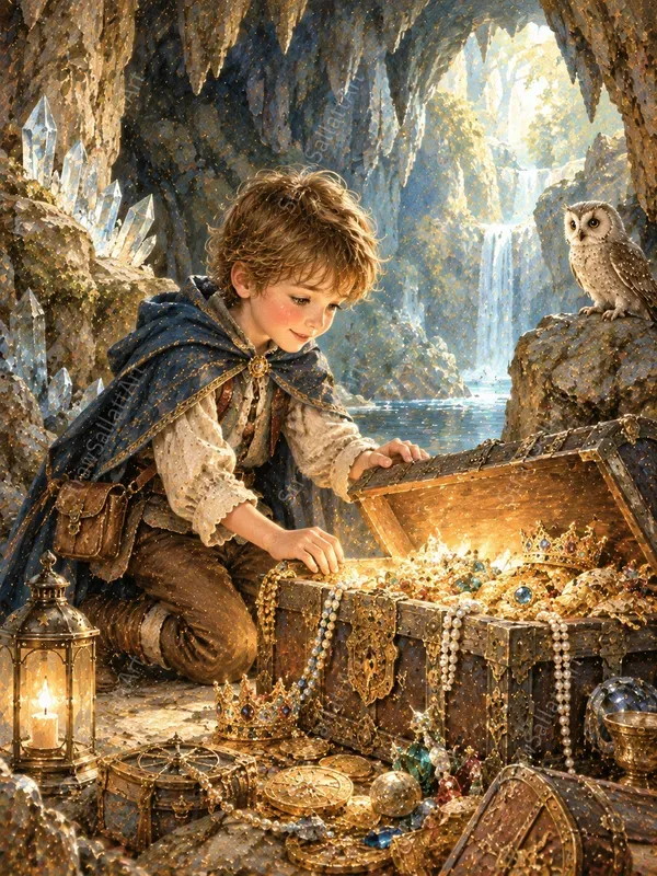 Magical Kids Story Book Illustrations