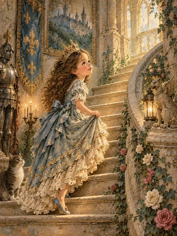 Magical Kids Story Book Illustrations