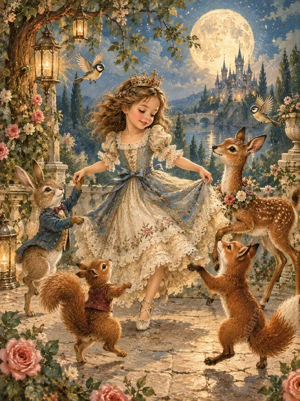 Magical Kids Story Book Illustrations