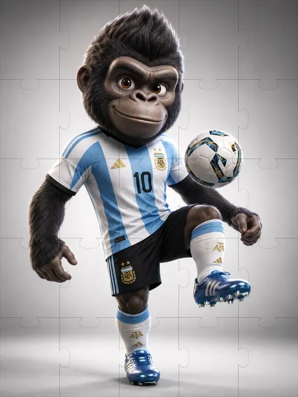 3D Football Mascots In Fifa Style