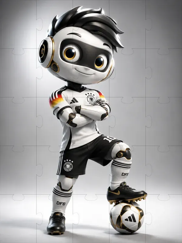 3D Football Mascots In Fifa Style
