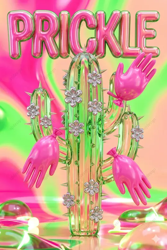 Pop Avant Garde Editorial Poster Ads