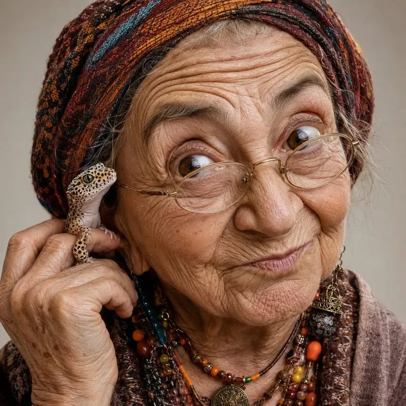 Closeup Whimsical Portrait Photography
