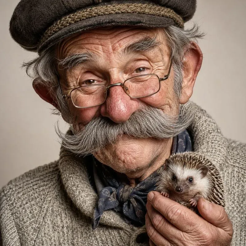 Closeup Whimsical Portrait Photography