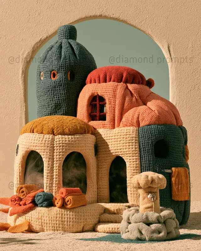 Stitched Little Somewheres