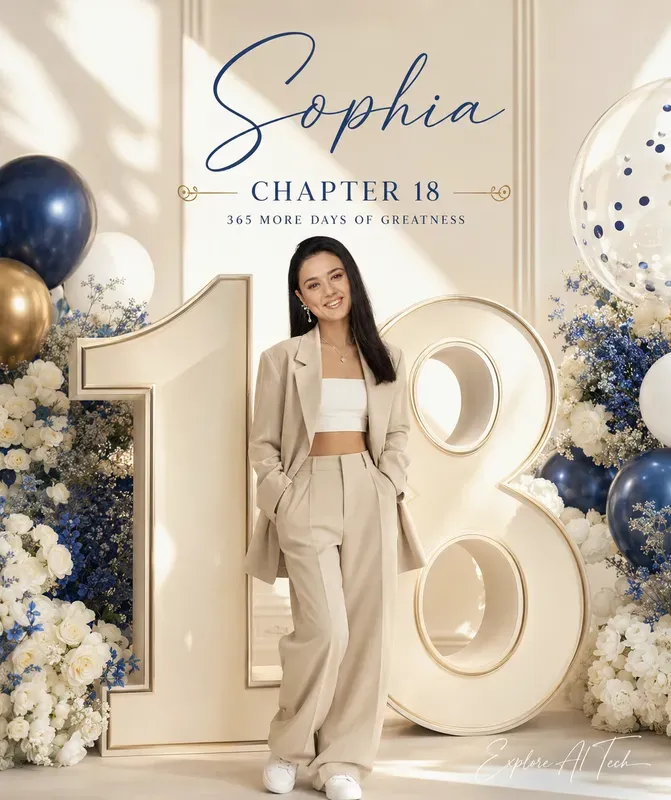 Vogue Style Birthday Posters