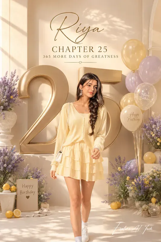 Vogue Style Birthday Posters